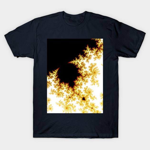 Mandalbrot Fractal T-Shirt by Azuridian